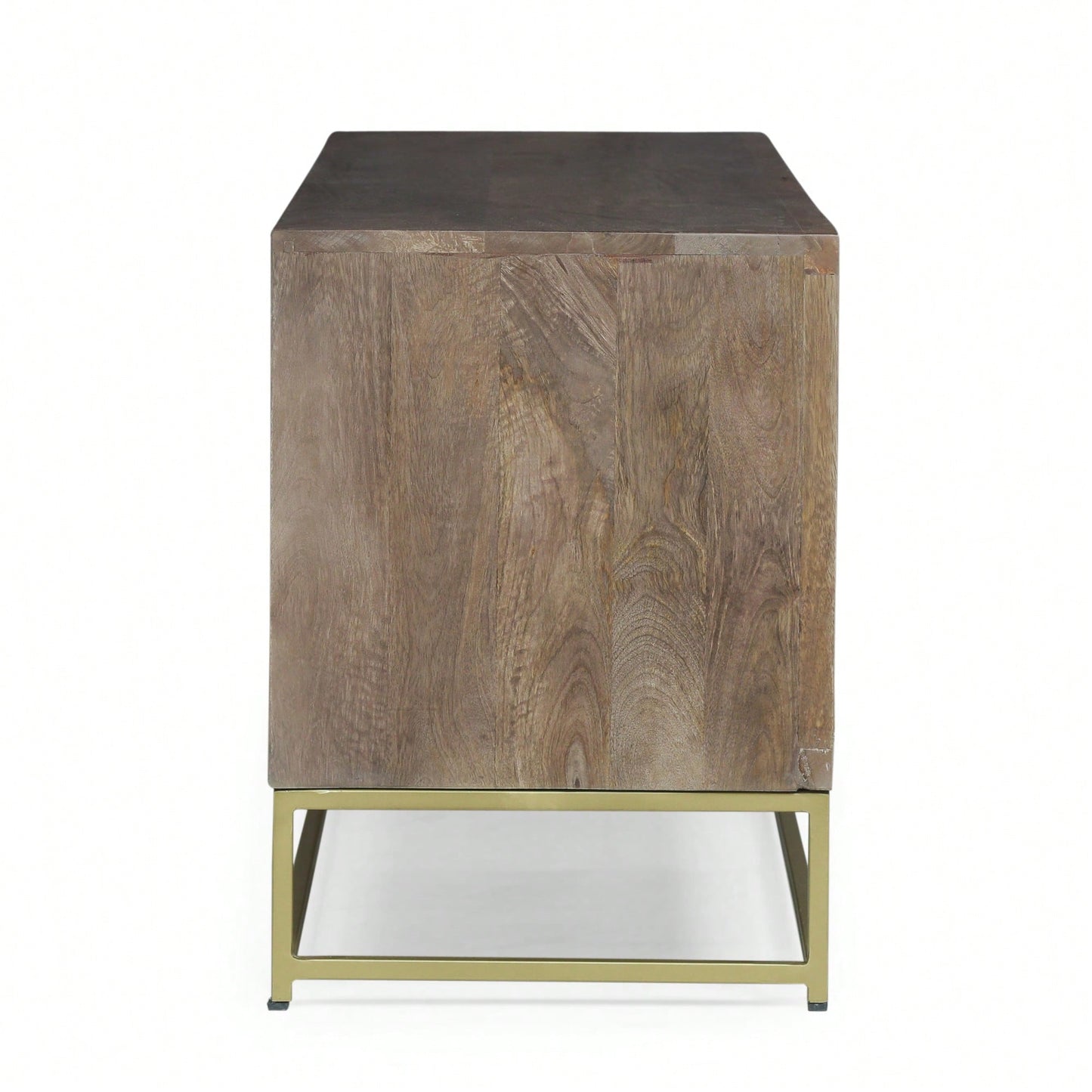 Modern Adjustable TV Stand With Storage Shelves For Living Room Entertainment Center