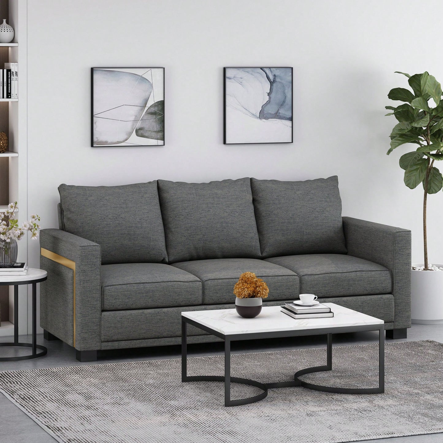 Stylish Comfortable 3 Seater Sofa For Modern Living Spaces
