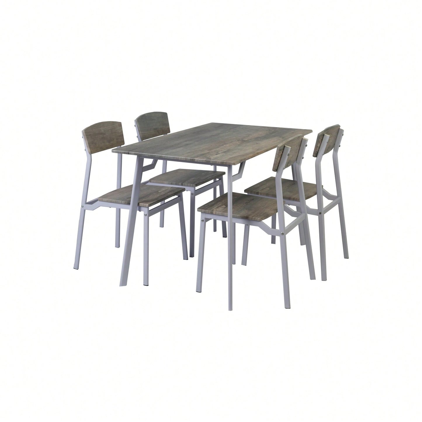 Elegant 5 Piece Dining Table Set For Modern Home Decor