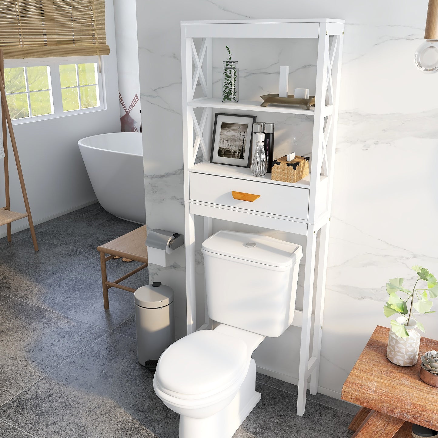 Over-the-Toilet Storage Cabinet