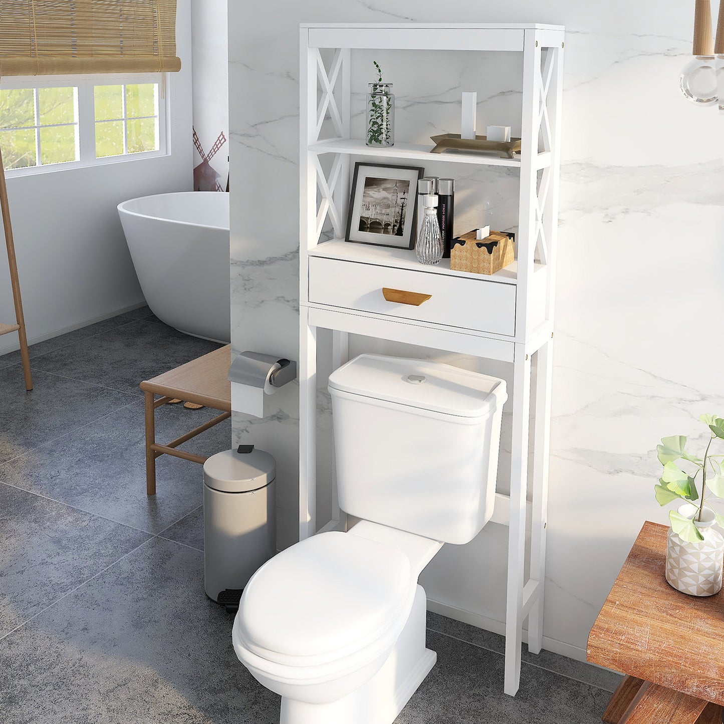 Over-the-Toilet Storage Cabinet