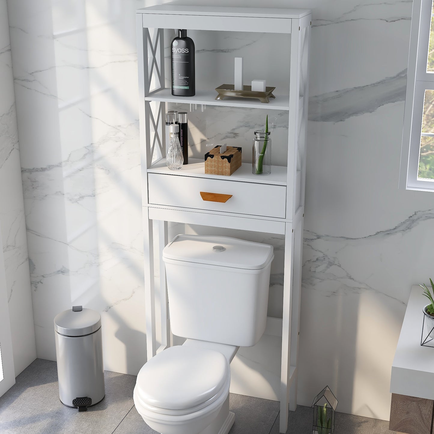 Over-the-Toilet Storage Cabinet