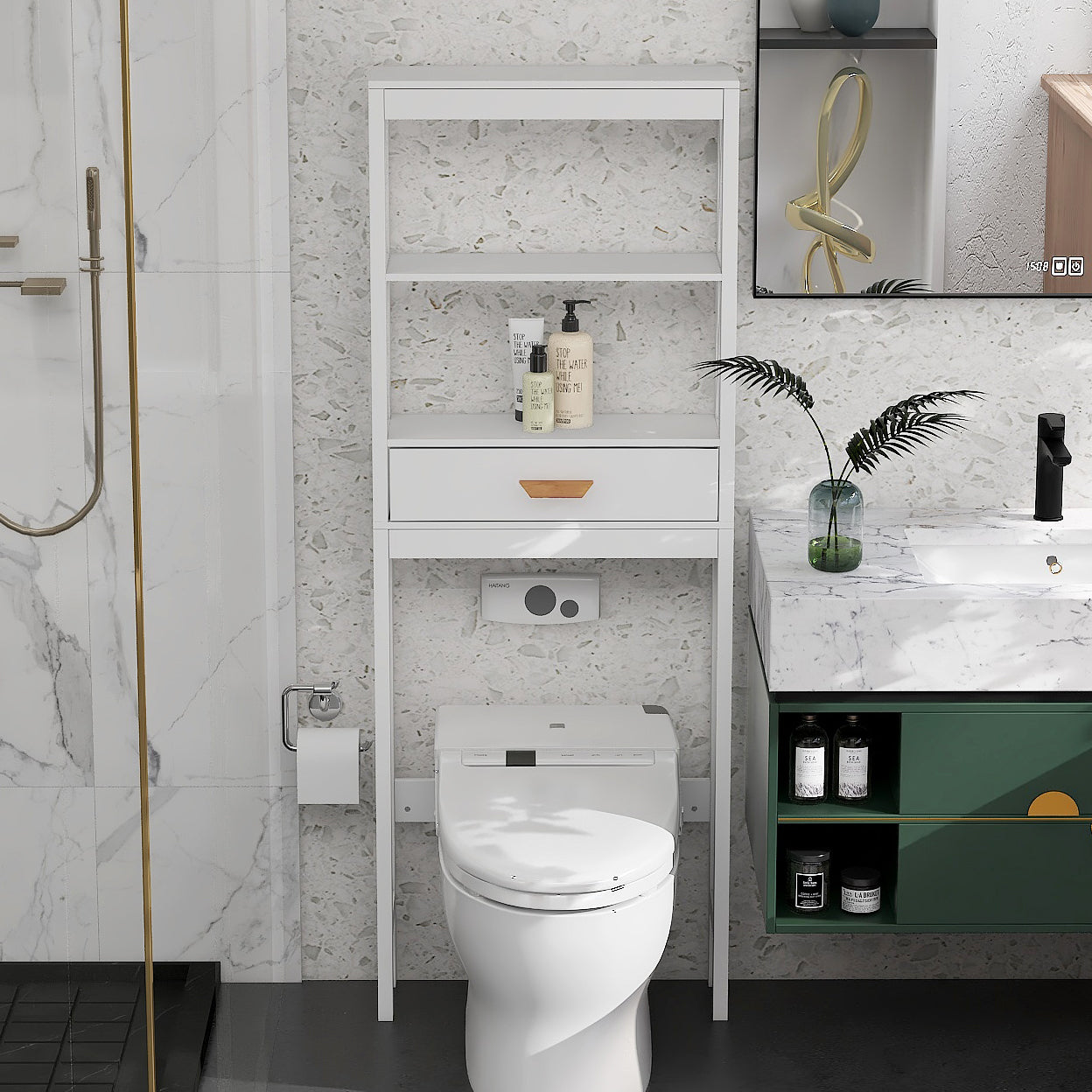 Over-the-Toilet Storage Cabinet