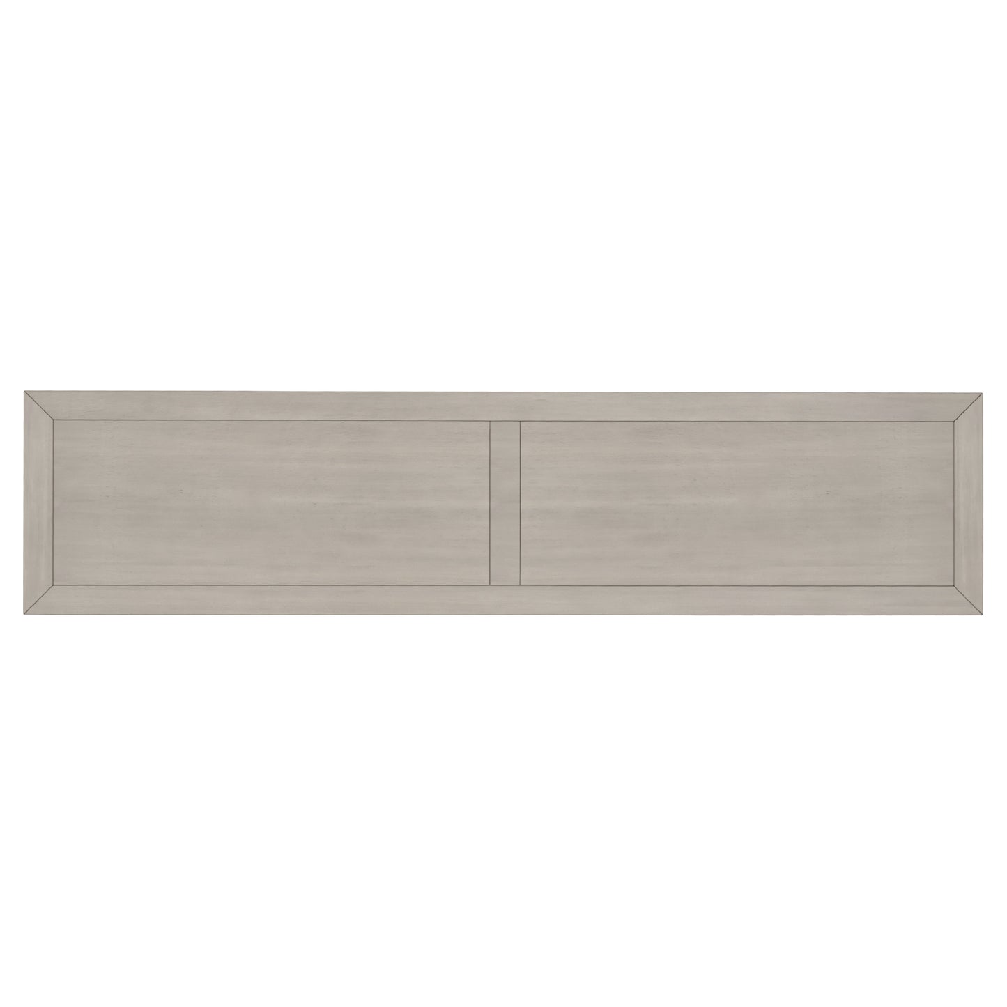 Console Table with Storage Drawers and Bottom Shelf for Entryway or Hallway - Gray Wash Finish