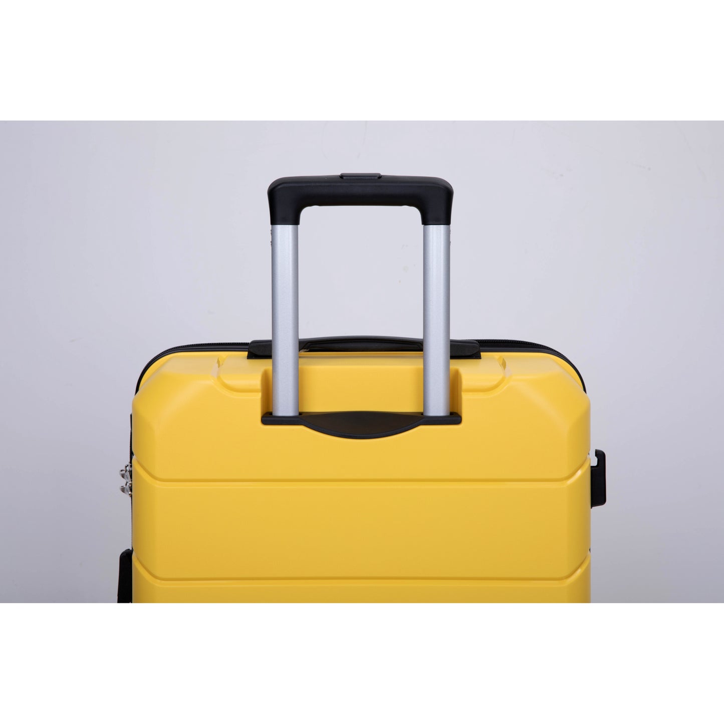 Lightweight Hardshell Luggage Set with Spinner Wheels and TSA Lock, 3-Piece Suitcase Set (20/24/28), Yellow