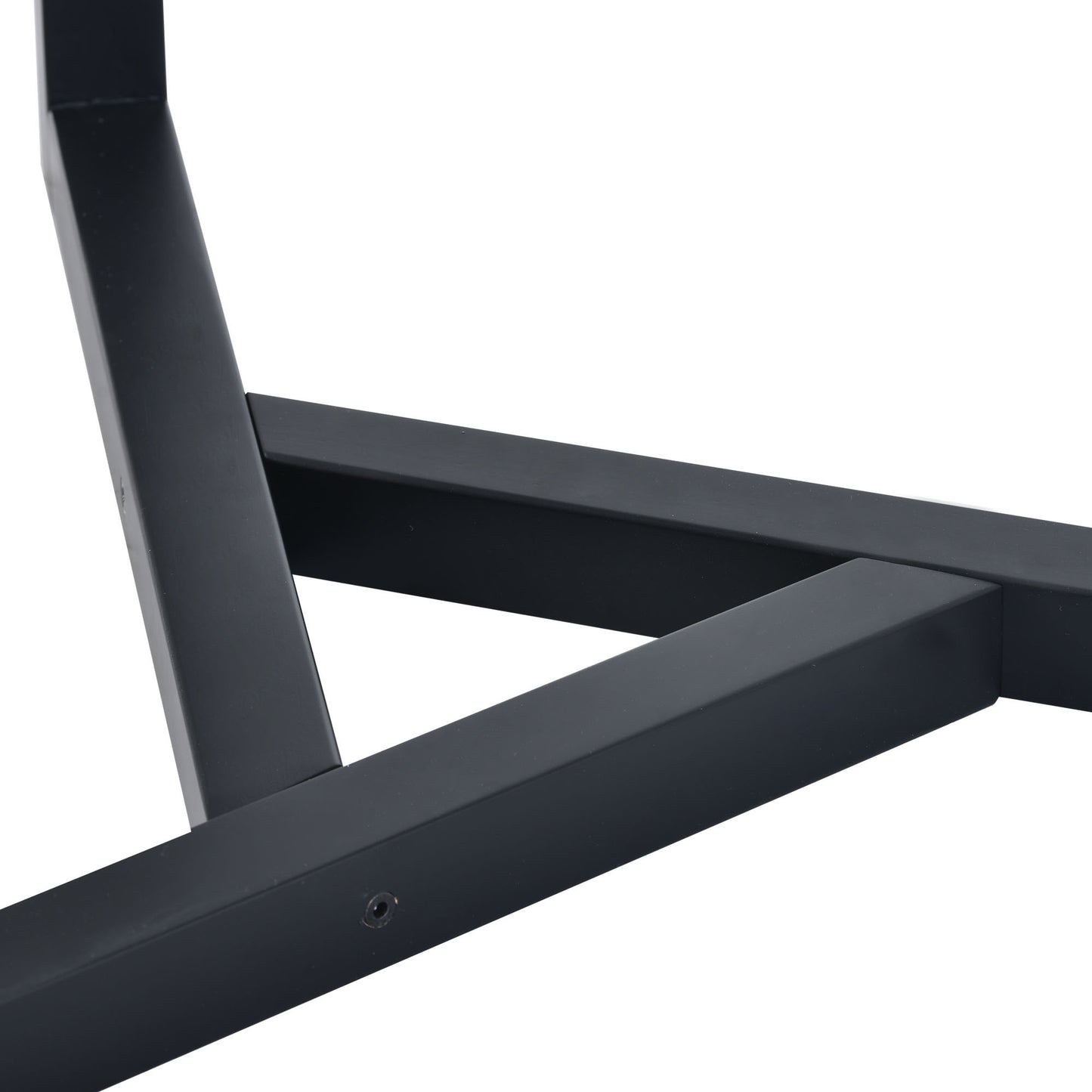 Modern Round Glass Coffee Table - Stylish Cocktail Table with Tempered Glass Top & Sturdy Wood Base - Easy Assembly - Black Finish