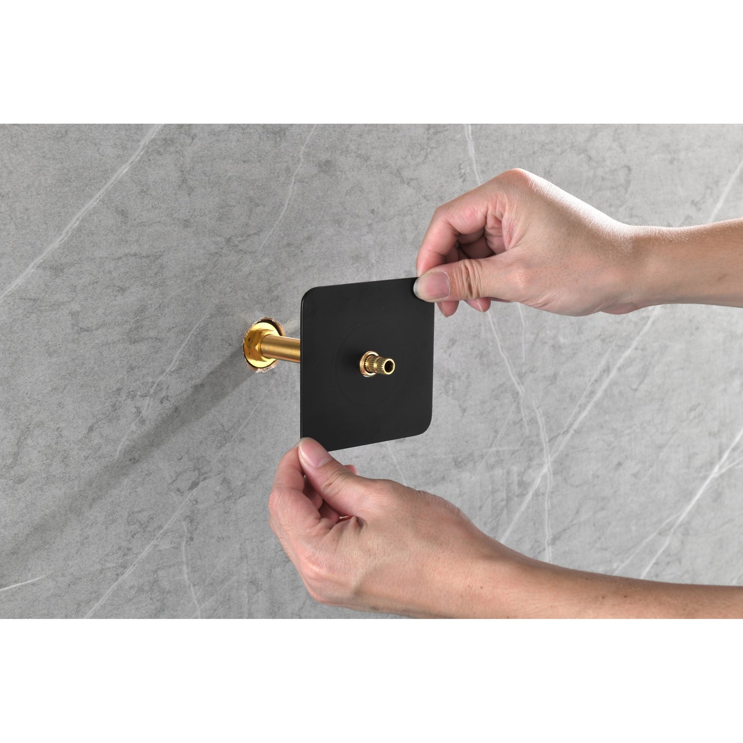 3/4 Cast Metal Volume Control Valve for Master Shower, Adjustable Brass Handle, 3-Piece Valve Body