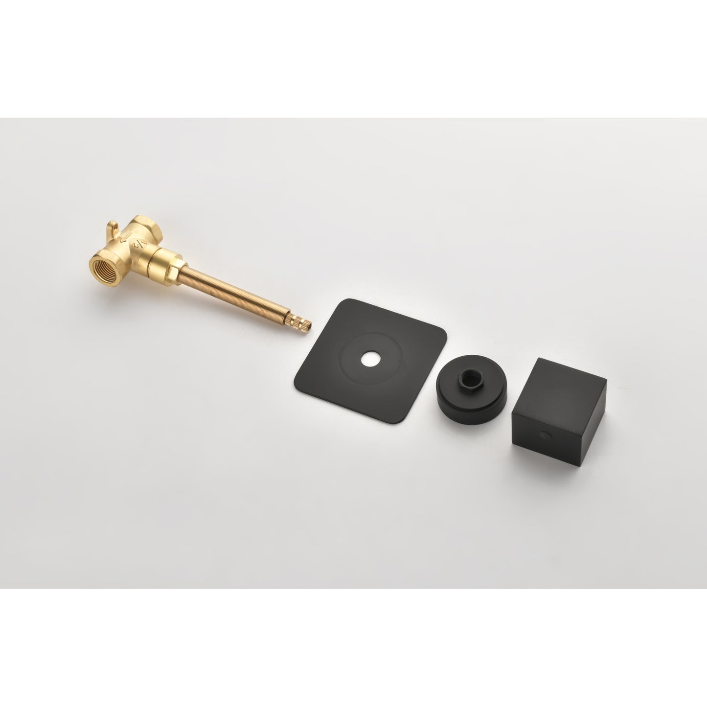 3/4 Cast Metal Volume Control Valve for Master Shower, Adjustable Brass Handle, 3-Piece Valve Body