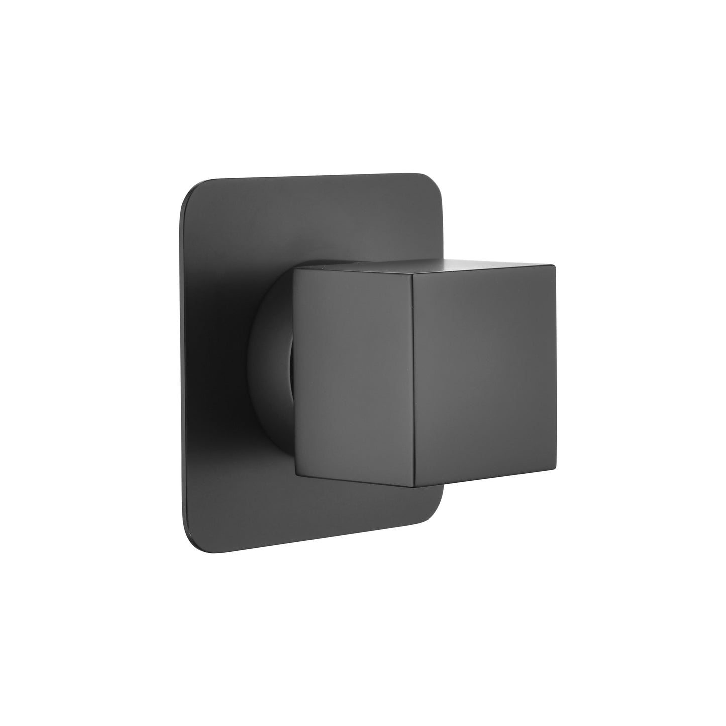 3/4 Cast Metal Volume Control Valve for Master Shower, Adjustable Brass Handle, 3-Piece Valve Body