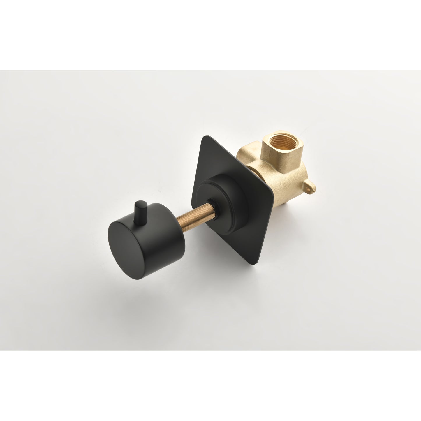 High Flow 3/4 Cast Metal Volume Control Valve - Adjustable Brass Handle for Master Shower - 1 Piece