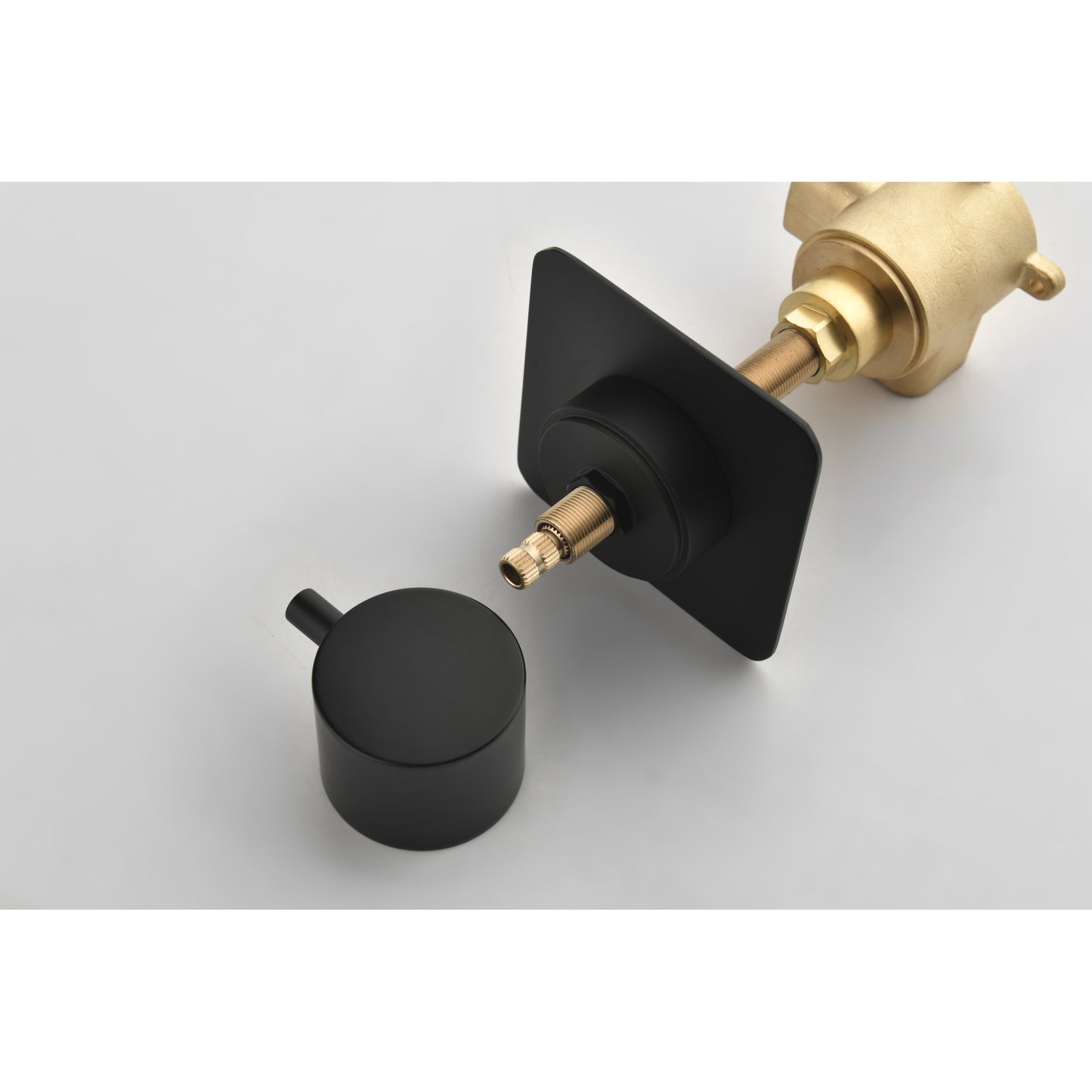 High Flow 3/4 Cast Metal Volume Control Valve - Adjustable Brass Handle for Master Shower - 1 Piece