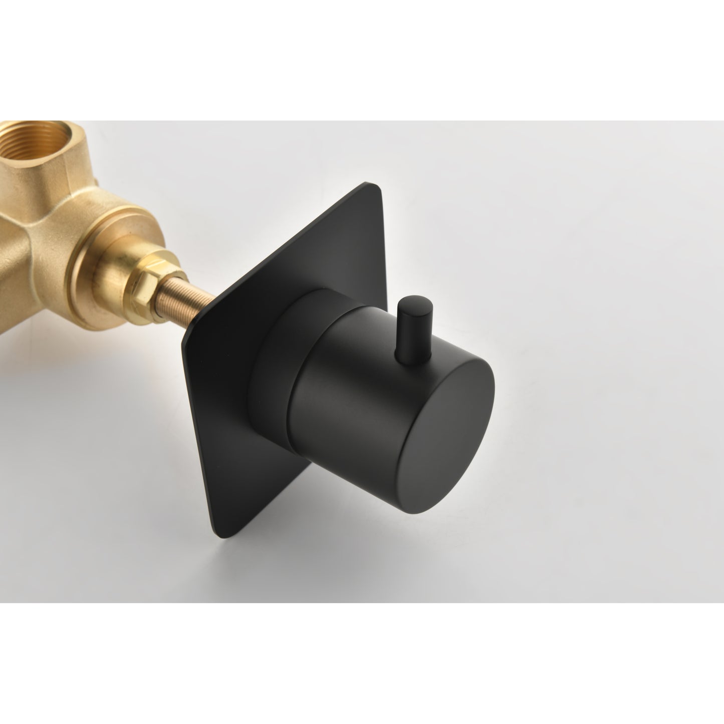 High Flow 3/4 Cast Metal Volume Control Valve - Adjustable Brass Handle for Master Shower - 1 Piece