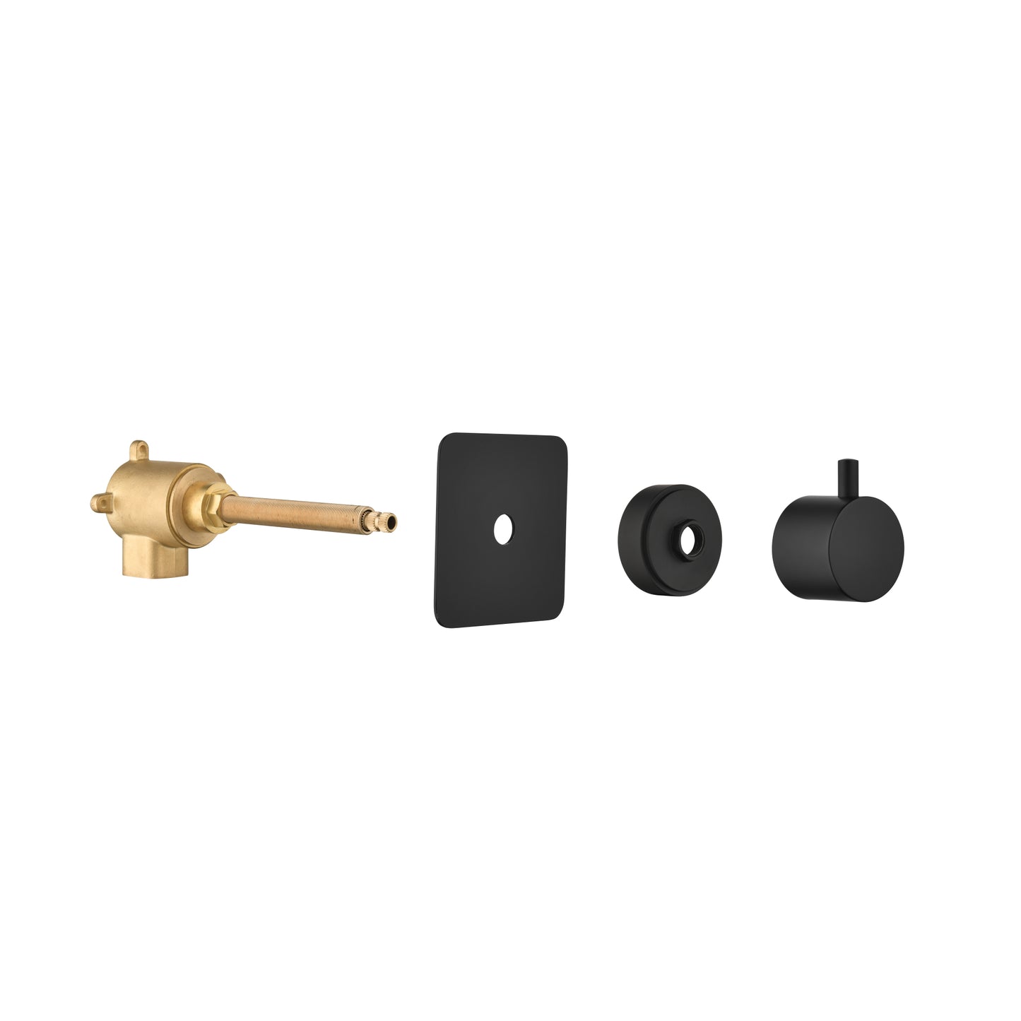 High Flow 3/4 Cast Metal Volume Control Valve - Adjustable Brass Handle for Master Shower - 1 Piece