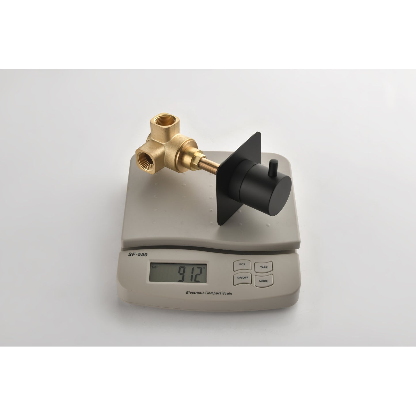 High Flow 3/4 Cast Metal Volume Control Valve - Adjustable Brass Handle for Master Shower - 1 Piece