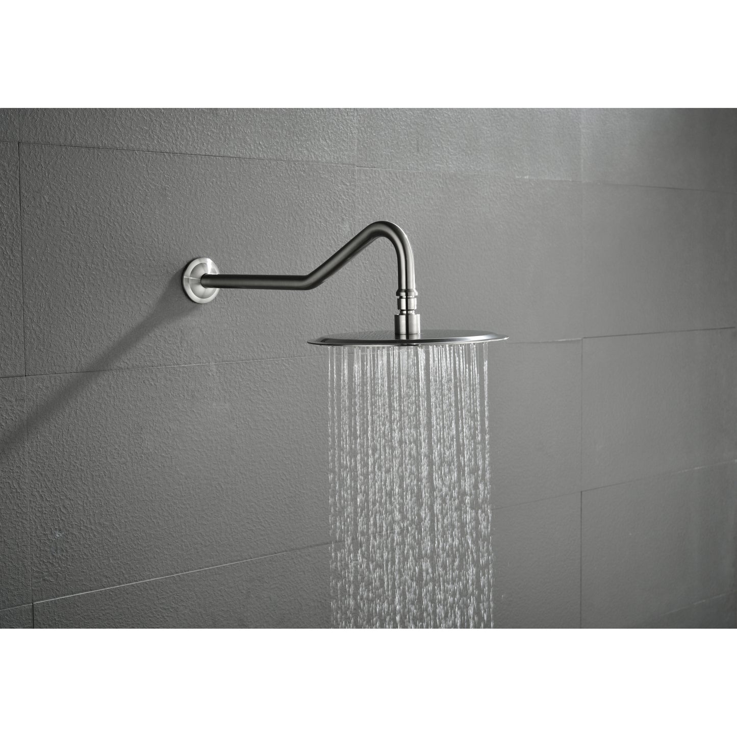 Complete Shower System with Multi-Function Shower Head, Handheld Shower, Slide Bar, Bodysprays, Adjustable Shower Arm, Hose