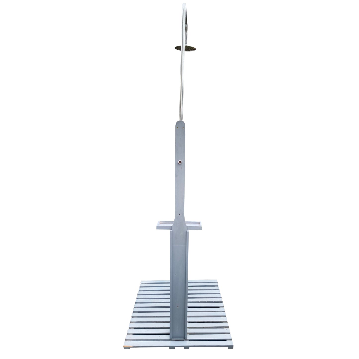 Outdoor Garden Pool Shower with Chassis Board, for Swimming Pool, Patio, Terrace, Garden,Wood