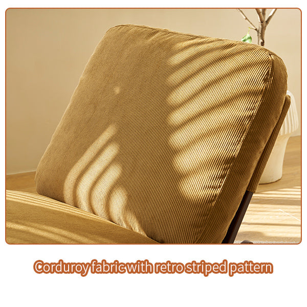 Elegant Upholstered Glider Rocking Chair with Solid Wood Frame for Living Room Nursery and Bedroom Relaxation