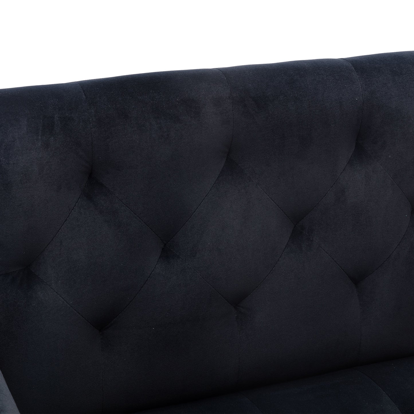 Accent Chair ,leisure single sofa with Rose Golden feet