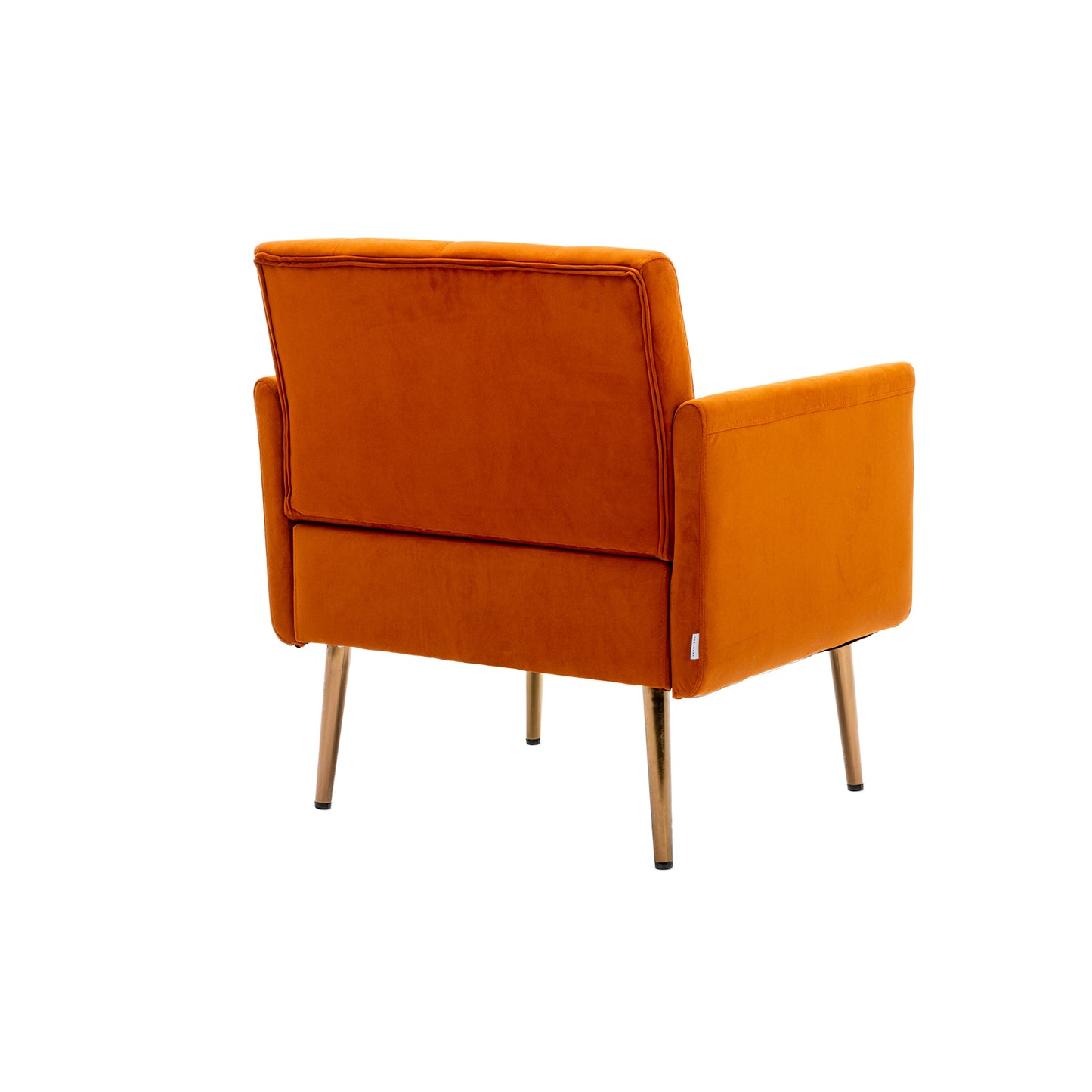 Accent Chair ,leisure single sofa with Rose Golden feet