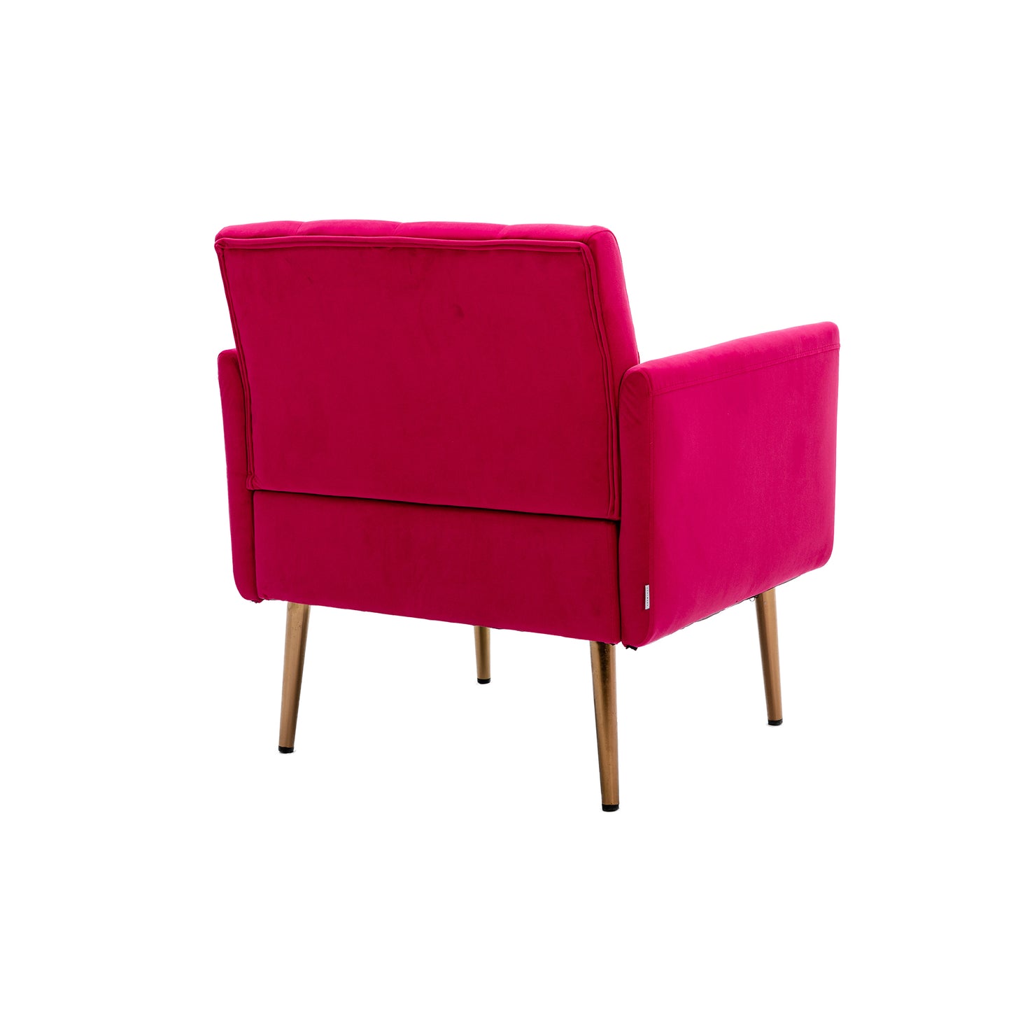 Accent Chair ,leisure single sofa with Rose Golden feet