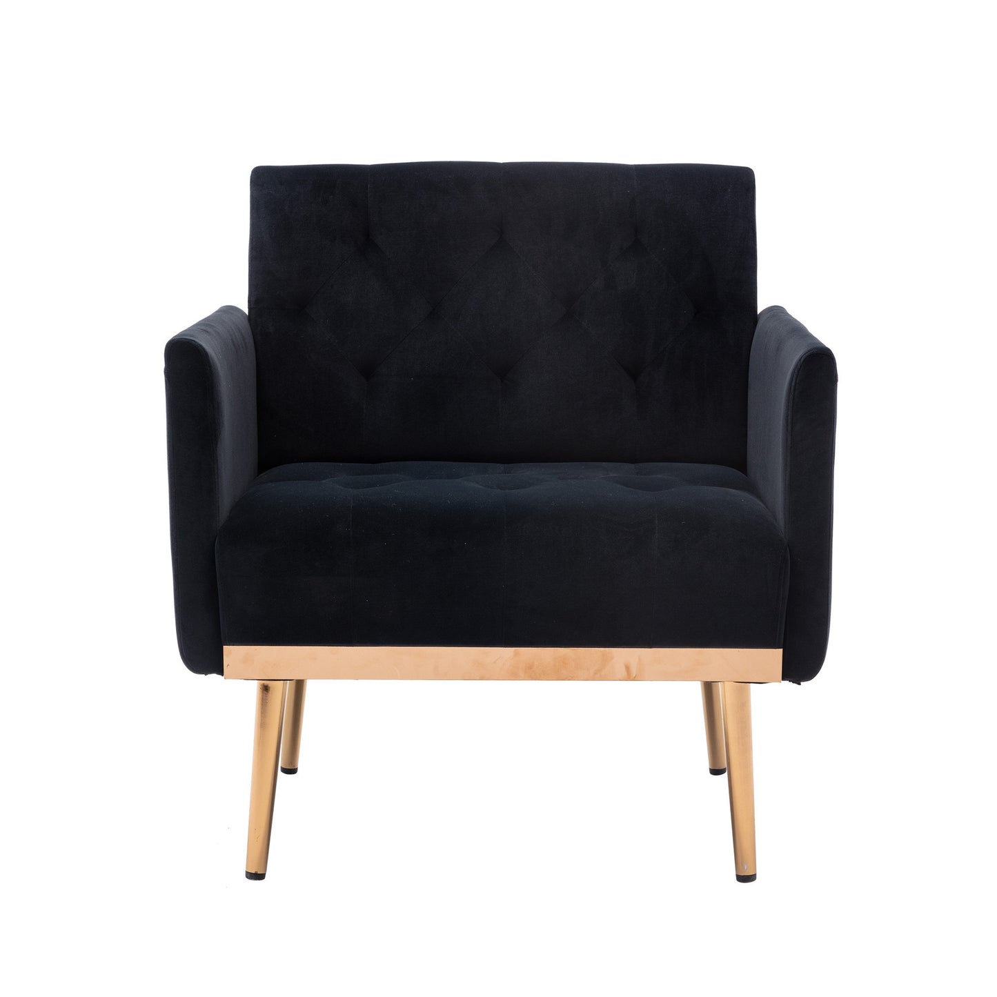 Accent Chair ,leisure single sofa with Rose Golden feet