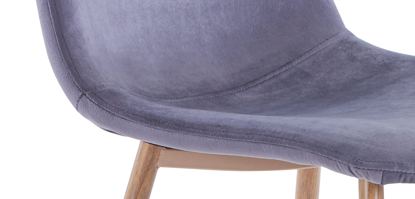 Dining Chair 4PCS(GRAY),Modern style,New technology.Suitable for restaurants, cafes, taverns, offices, living rooms, reception rooms.