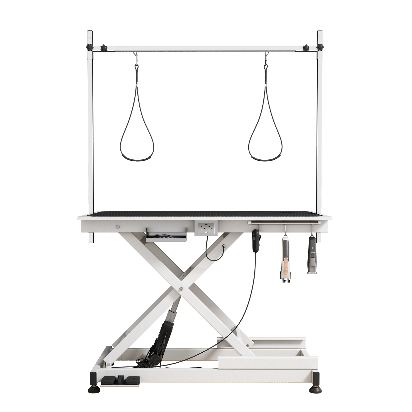Electric Pet Grooming Table Adjustable Height 8 to 36 Inches