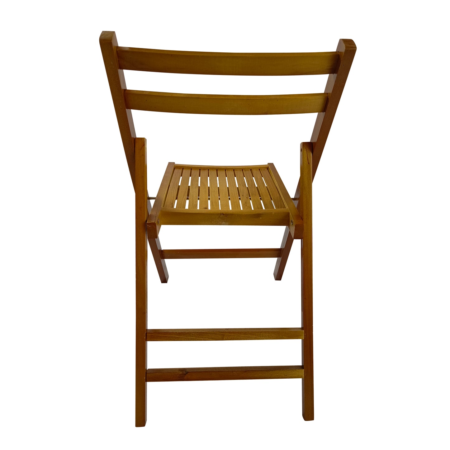 Furniture Slatted Wood Folding Special Event Chair - Honey color, Set of 4, FOLDING CHAIR, FOLDABLE STYLE