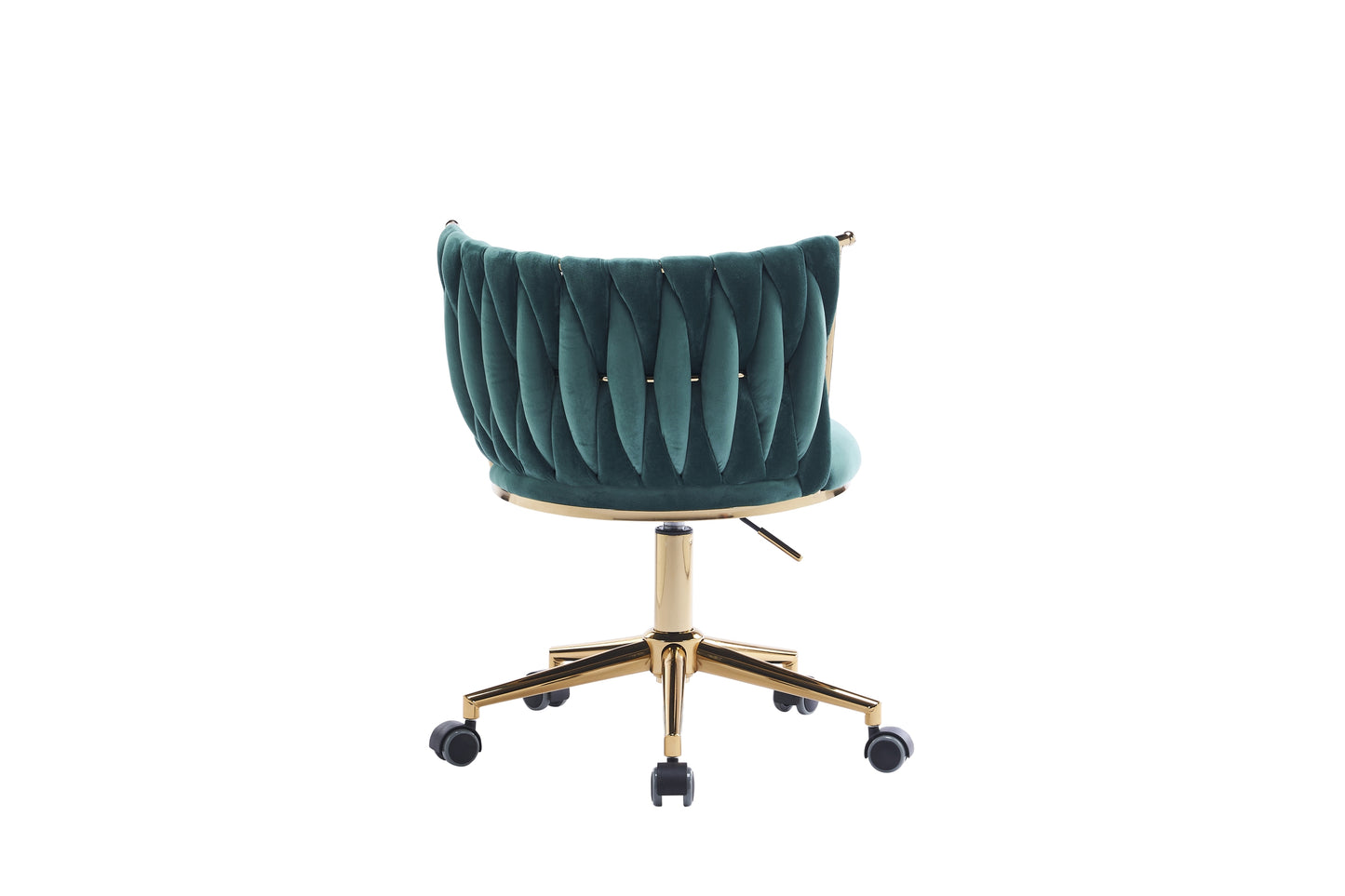 Emerald Ergonomic Office Desk Chair with Adjustable Swivel Wheels for Home and Study