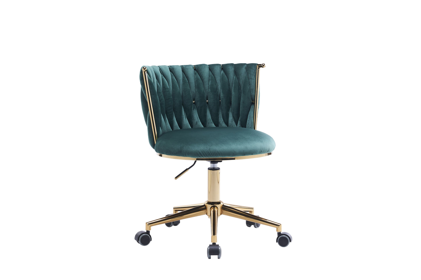 Emerald Ergonomic Office Desk Chair with Adjustable Swivel Wheels for Home and Study