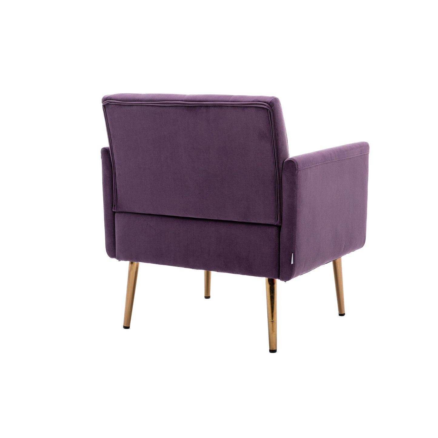Accent Chair ,leisure single sofa with Rose Golden feet