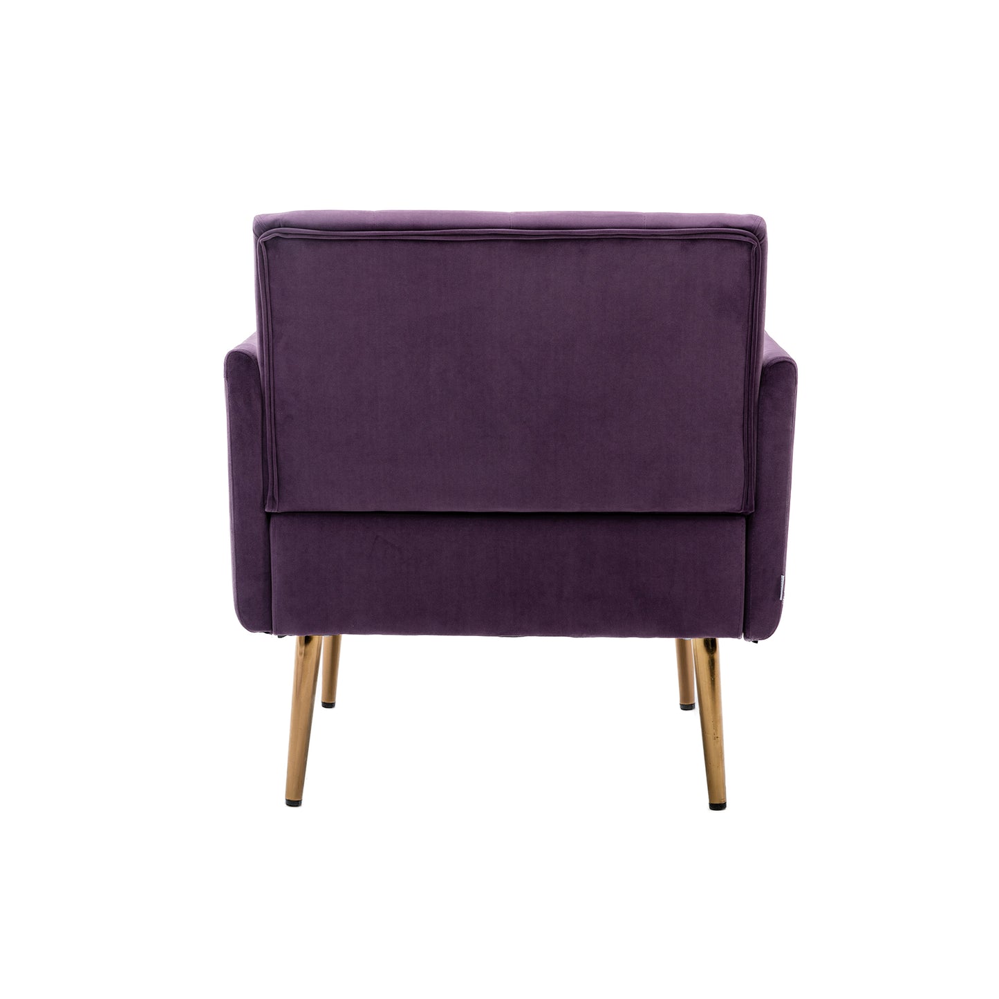 Accent Chair ,leisure single sofa with Rose Golden feet