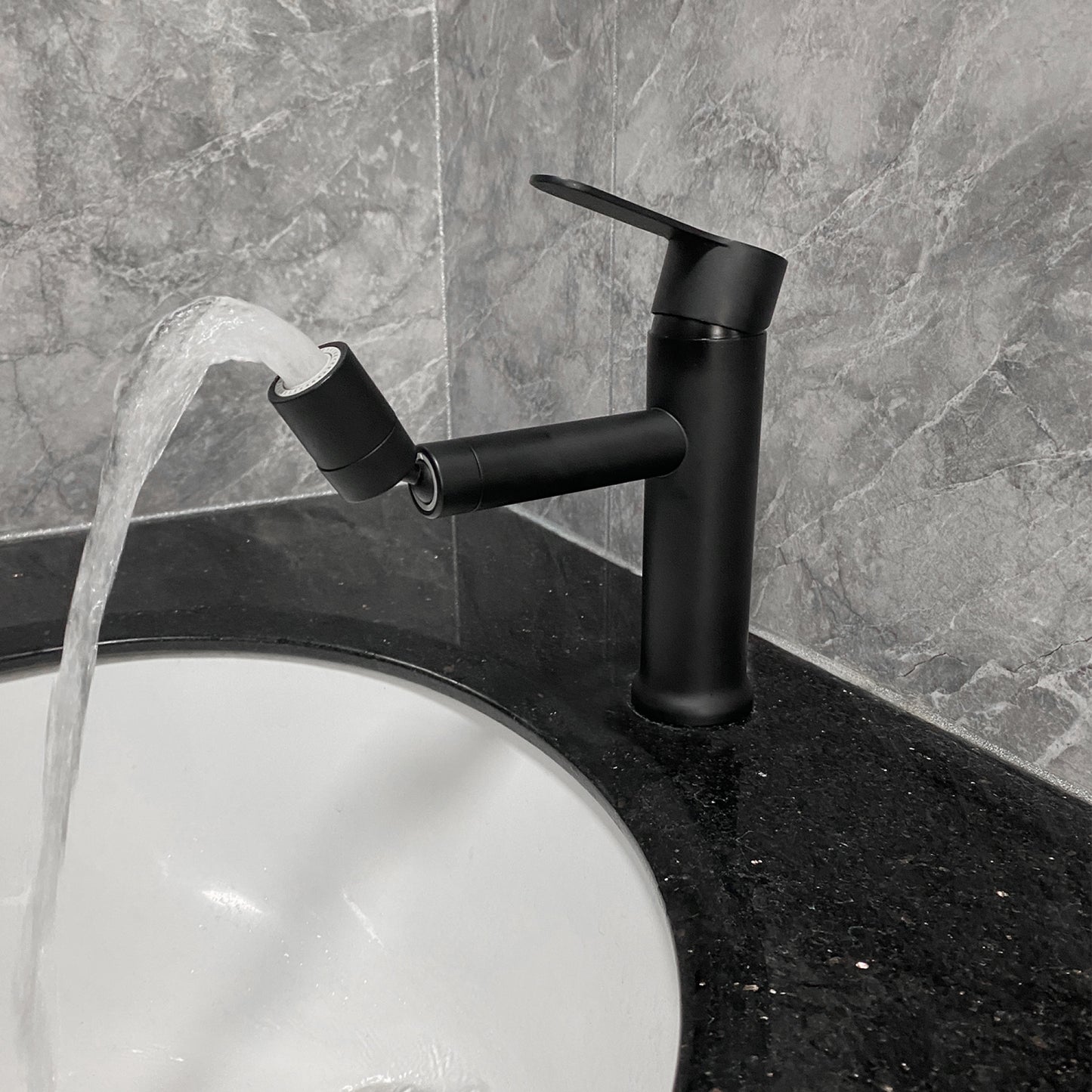 Single Handle Bathroom Vanity Sink Faucet - Modern Waterfall Design, Chrome Finish, Easy Install, Bathroom Accessories