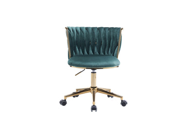 Emerald Ergonomic Office Desk Chair with Adjustable Swivel Wheels for Home and Study