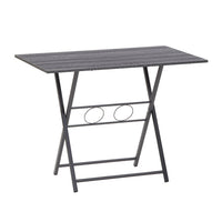 Small Foldable Desk for Small Spaces Multifunctional Computer Table Writing Workstation Home Office No Assembly Required Space-Saving