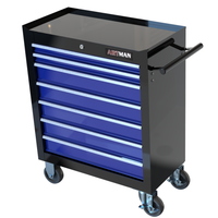 7 DRAWERS MULTIFUNCTIONAL TOOL CART WITH WHEELS