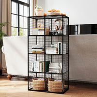 8 Cube Metal Storage Organizer Wire Storage Cube for Bedroom Office Closet