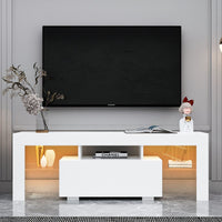 TV Stand With LED Light