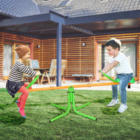 360 Degree Rotation Outdoor Kids Spinning Seesaw Teeter Playground Equipment