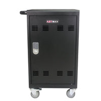 Mobile Charging Cart and Cabinet for Tablets Laptops 30-Device With Lock