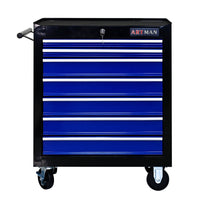 7 DRAWERS MULTIFUNCTIONAL TOOL CART WITH WHEELS