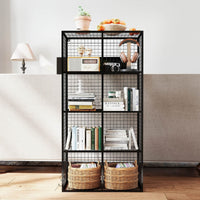 8 Cube Metal Storage Organizer Wire Storage Cube for Bedroom Office Closet