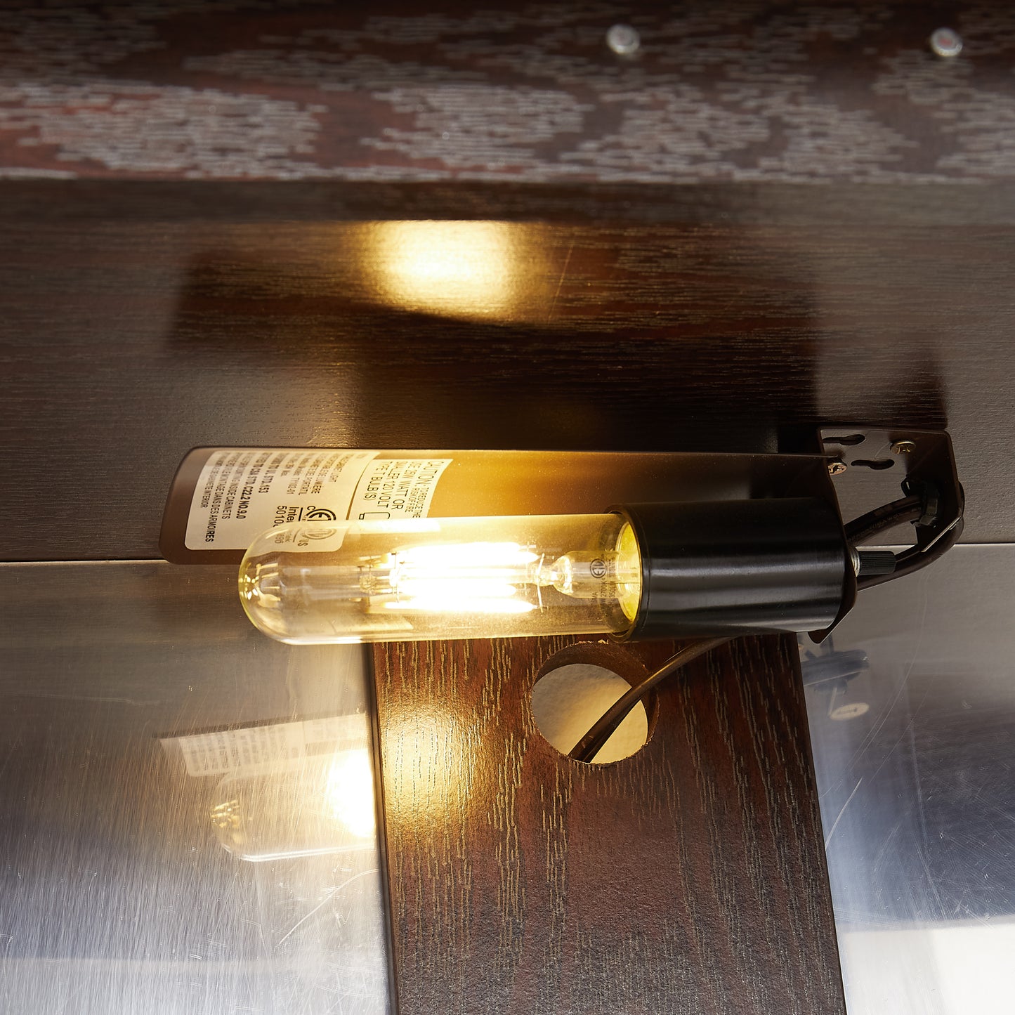 Elegant Cherry Curio Cabinet with Tempered Glass Doors Adjustable Shelves Mirrored Back and Lighted Display for Home Office