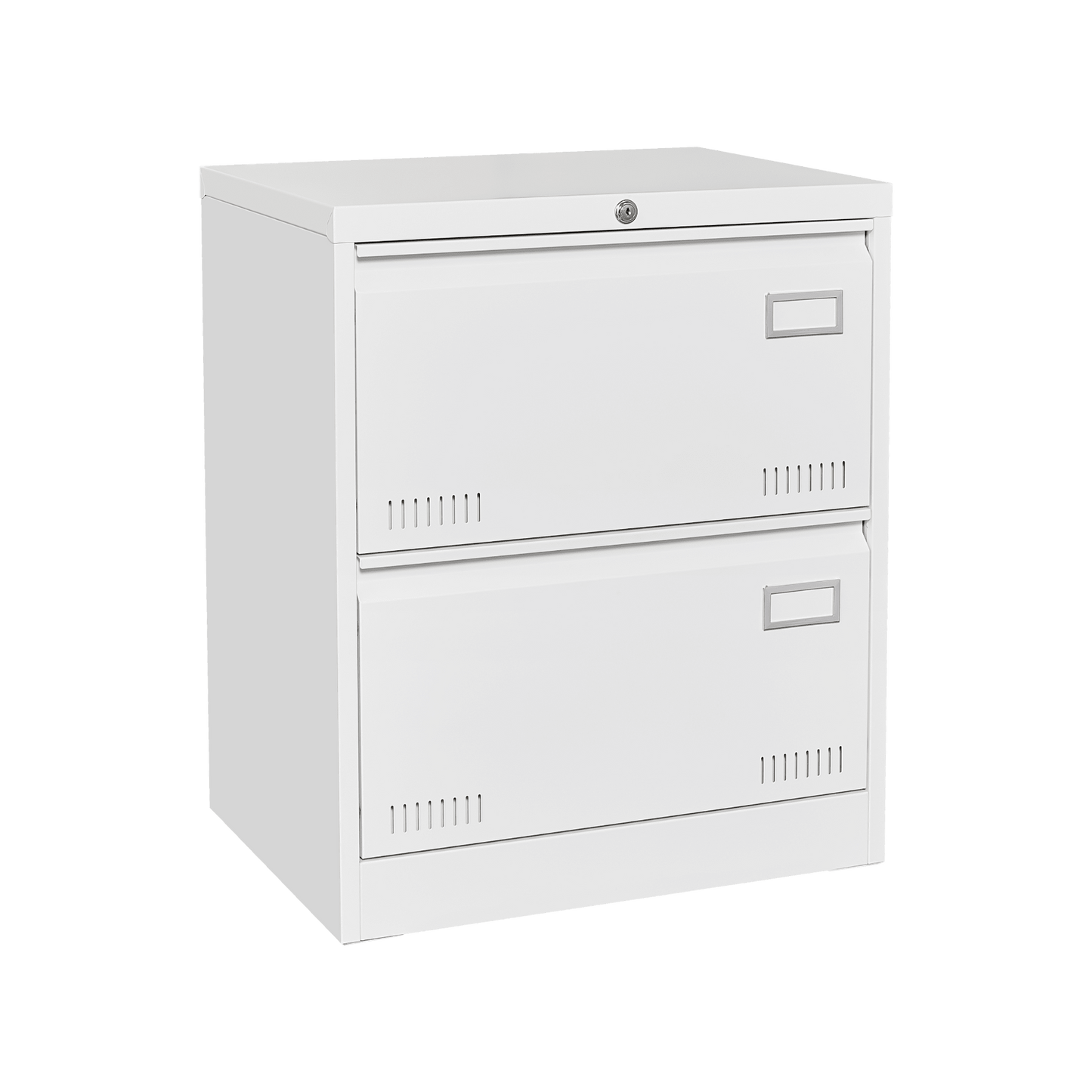 Lockable Metal Lateral File Cabinet for Home Office Vertical Storage Legal Letter A4 Files Assembly Required