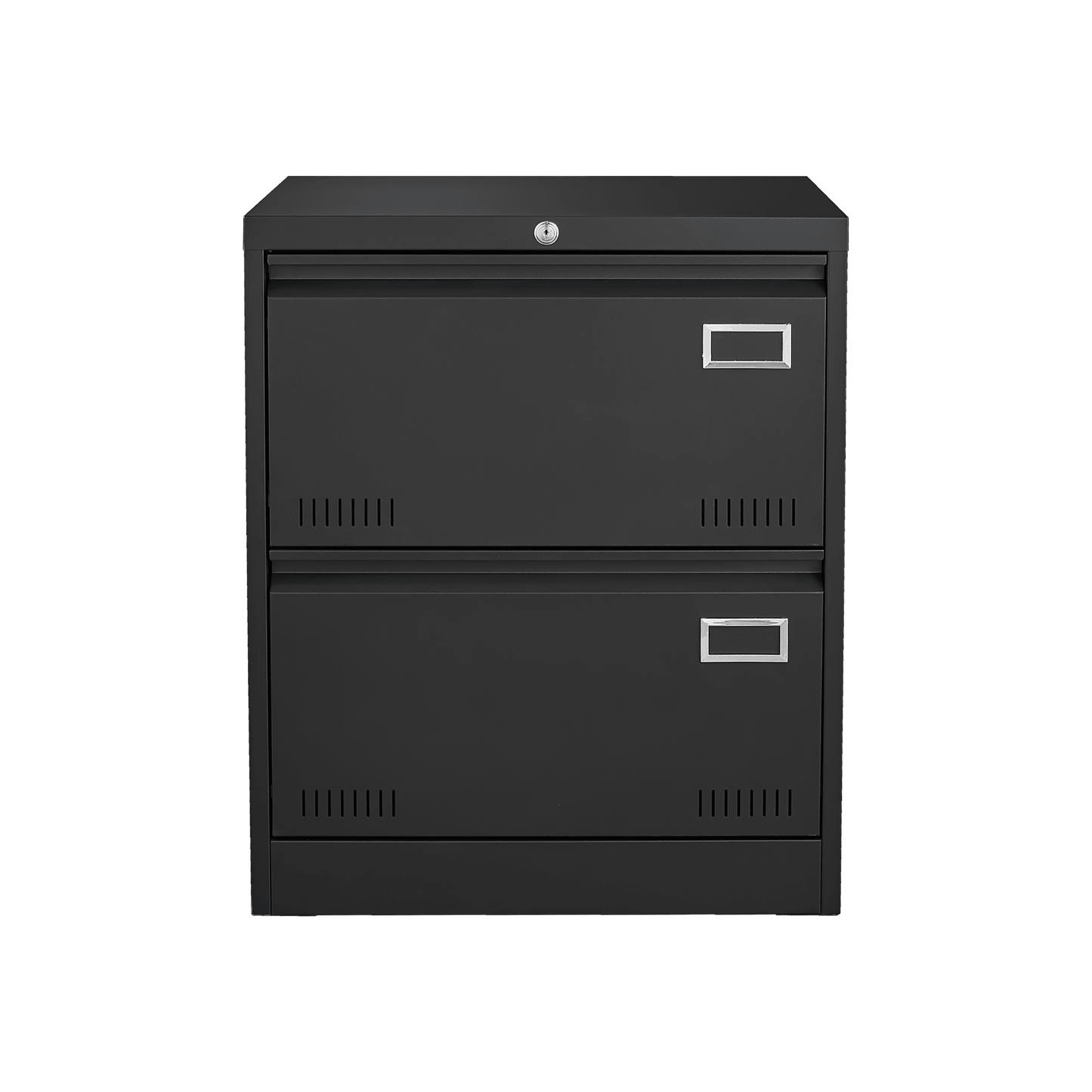 Lockable Metal Lateral File Cabinet for Home Office Vertical Storage Legal Letter A4 Files Assembly Required