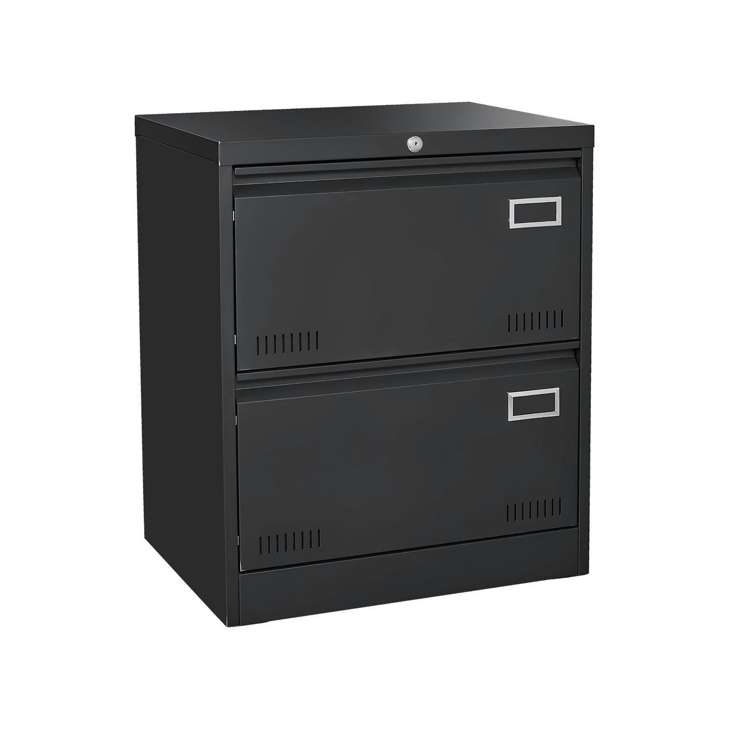 Lockable Metal Lateral File Cabinet for Home Office Vertical Storage Legal Letter A4 Files Assembly Required