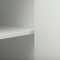 Three-Door Storage Cabinet With Metal Handles, Suitable For Corridors, Entrances, Living Rooms, And Bedrooms
