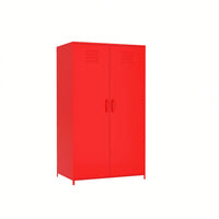 White Steel Storage Cabinet