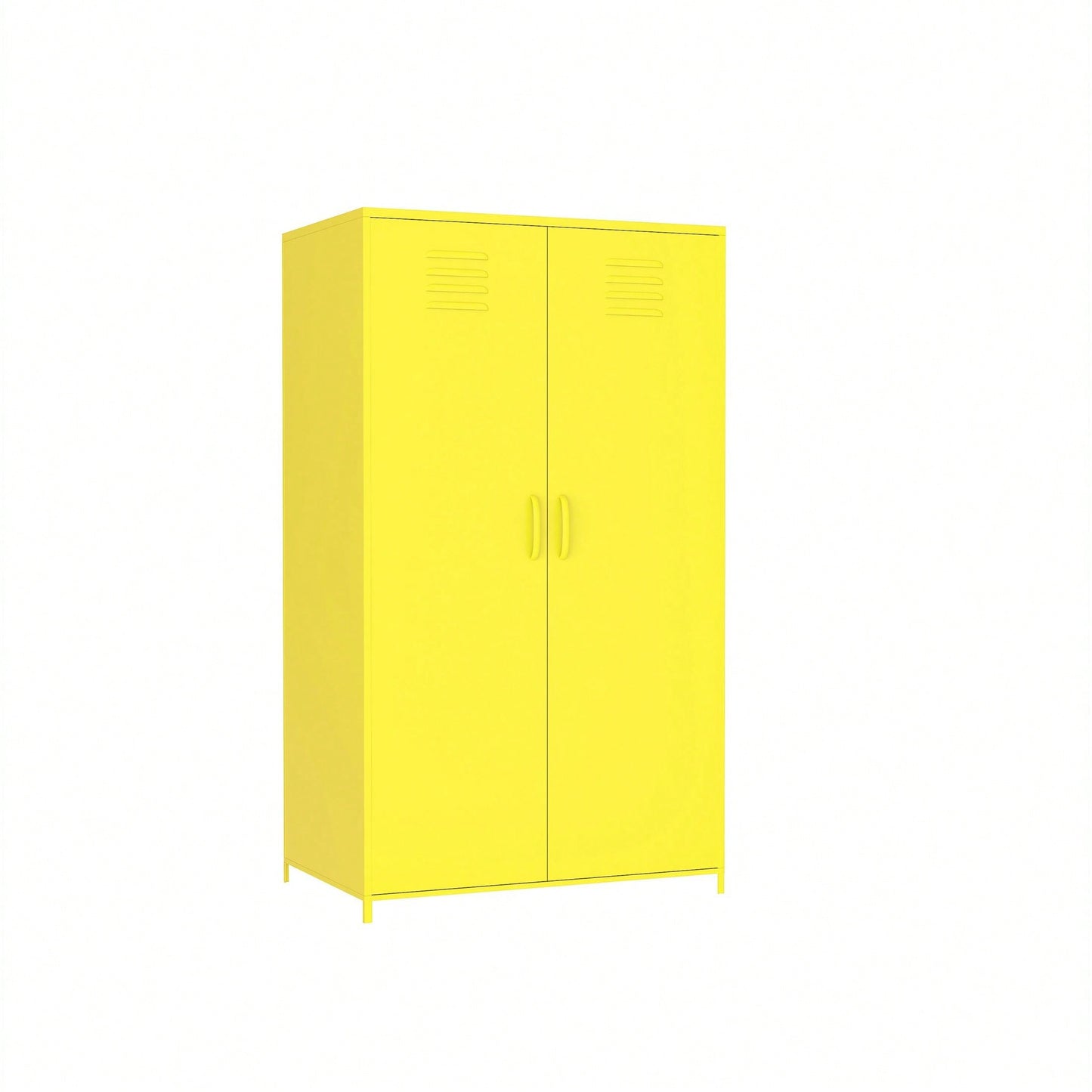 White Steel Storage Cabinet