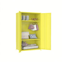 White Steel Storage Cabinet